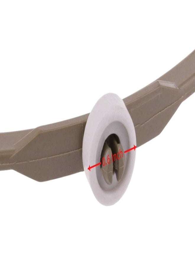 Piumeif DE72-60196/De61-01603 Microwave Turntable Guide Roller Ring fits for GE Samsung DE92-90189V, DE92-90189S, MS14K6000AS, Me21h706mqs, MS11K3000AS, JVM1860SF001, JVM1851DM4BB, JVM1850, JVM1871 - Image 4